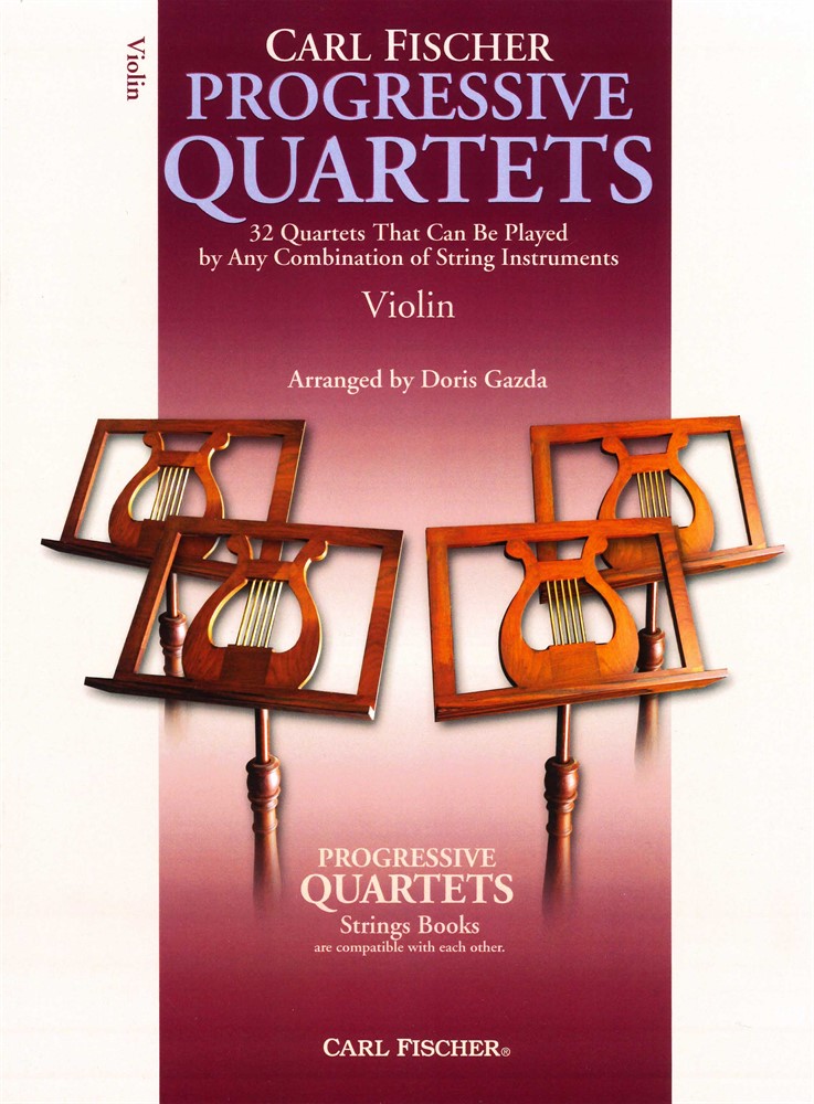 Carl Fischer Progressive Quartets Violin