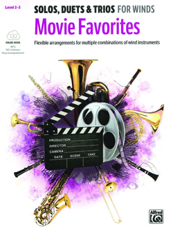 Solos, Duets & Trios for Winds: Movie Favorites (Alto-/Baritone Sax)
