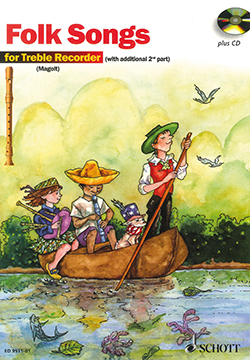 Folk Songs Treble Recorder
