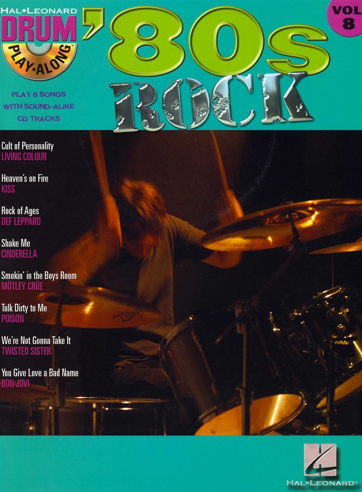 80&#39;s Rock Vol. 8 (Drum Playalong)