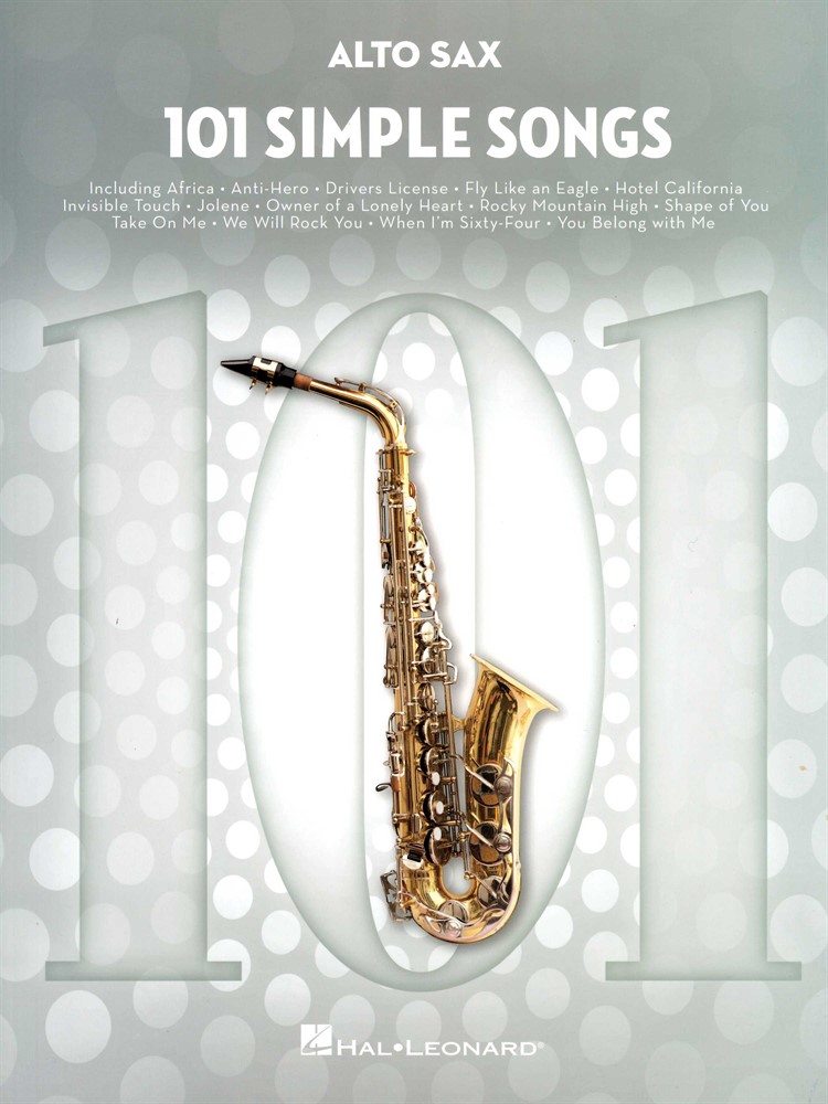 101 Simple Songs for Alto Sax
