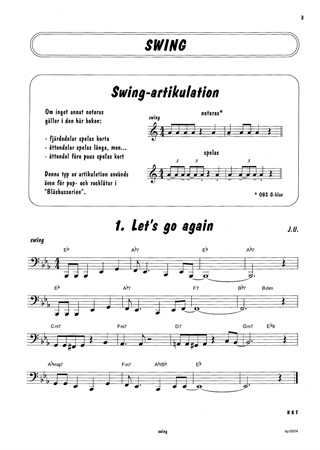 Exempel från tubaskolan Blåsbus 3 Tuba – tredje delen i Blåsbus-serien för dig som spelar tuba