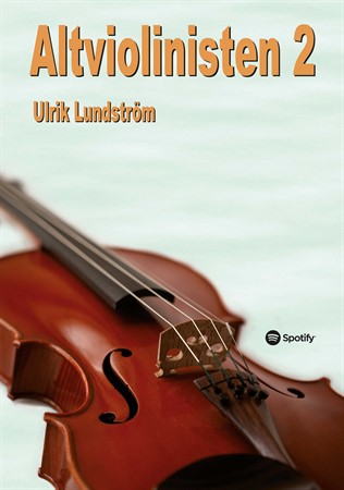 Omslag till andra delen i Ulrik Lundströms altfiolskola Altviolinisten 2